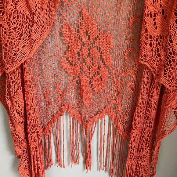 098. Orange Crochet Women's Boho Bundle - Picture 4 of 11